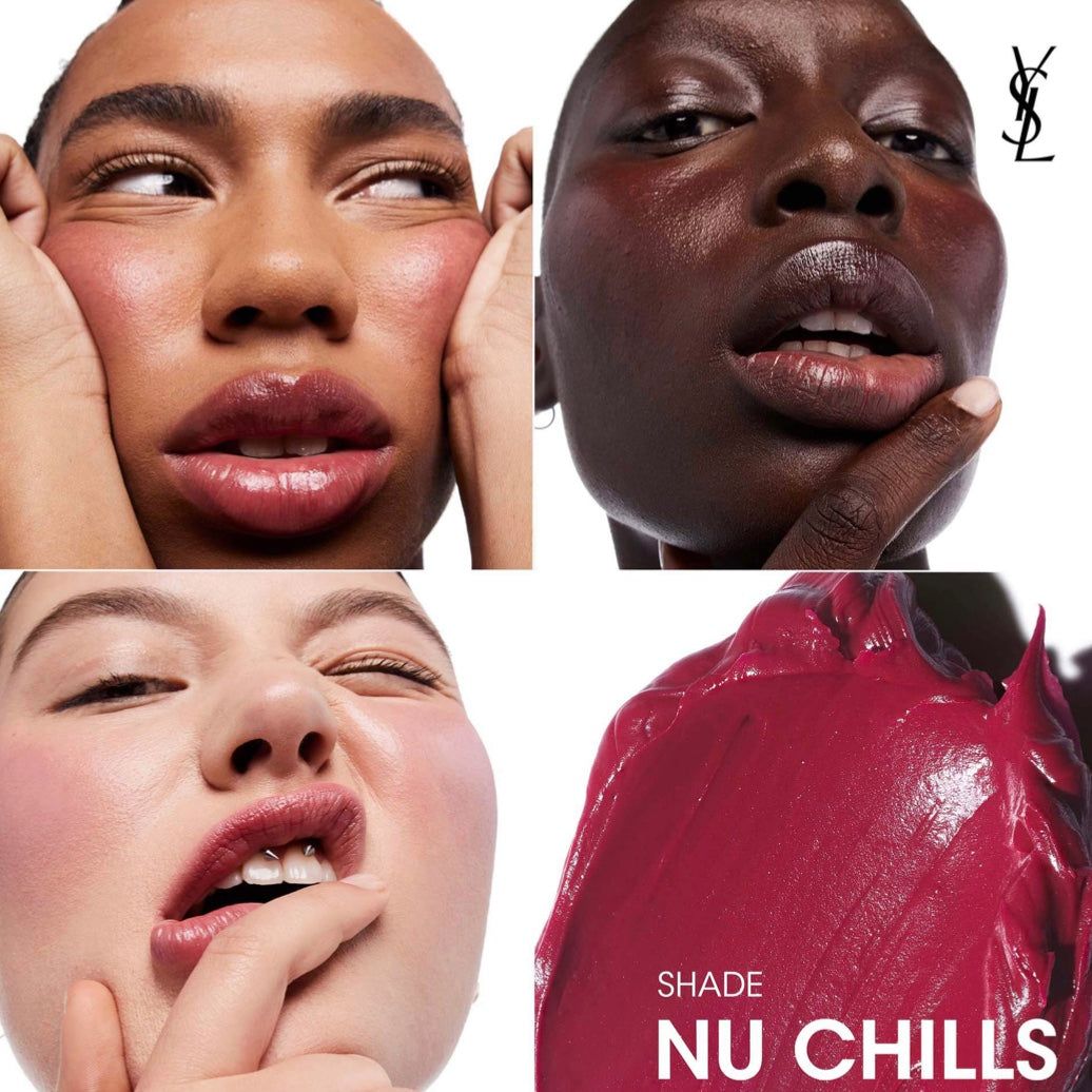 YVES SAINT LAURENT - NU LIP & CHEEK BALMY TINT with Hyaluronic Acid