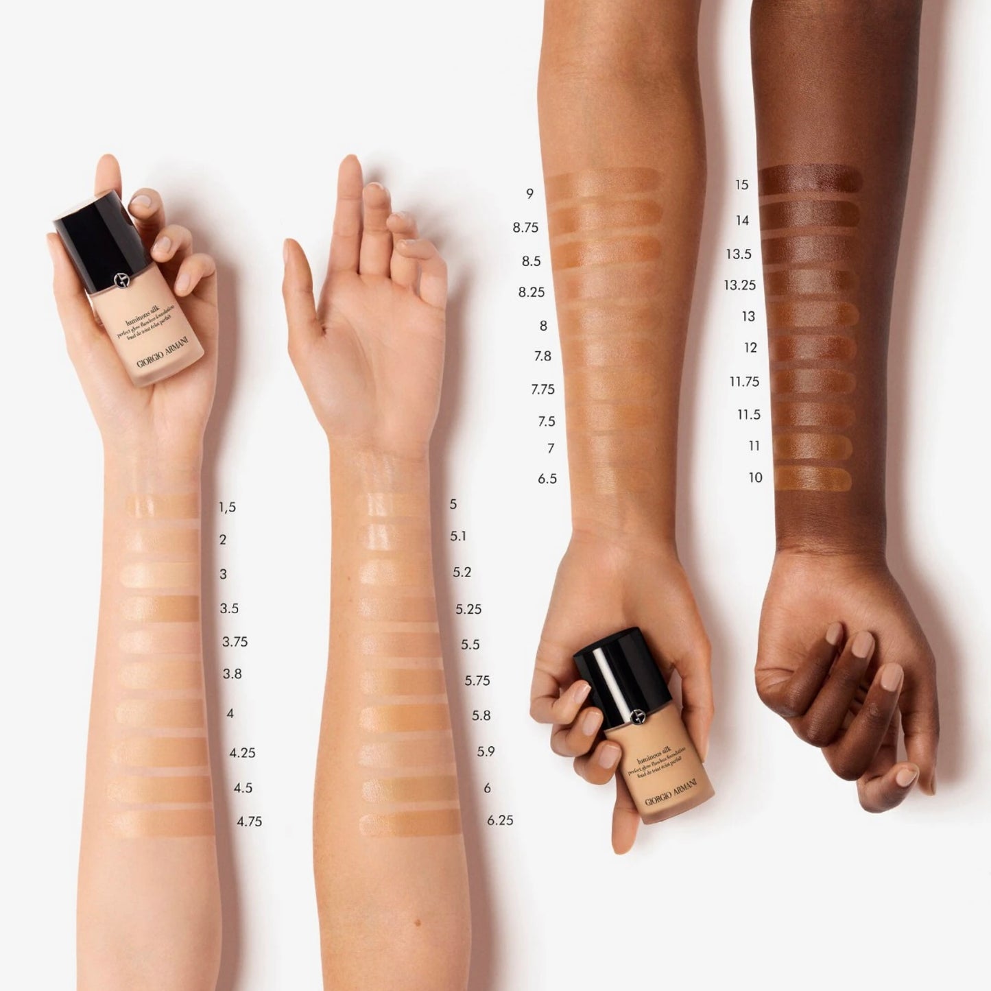 ARMANI BEAUTY - Luminous Silk Perfect Glow Flawless Oil-Free Foundation