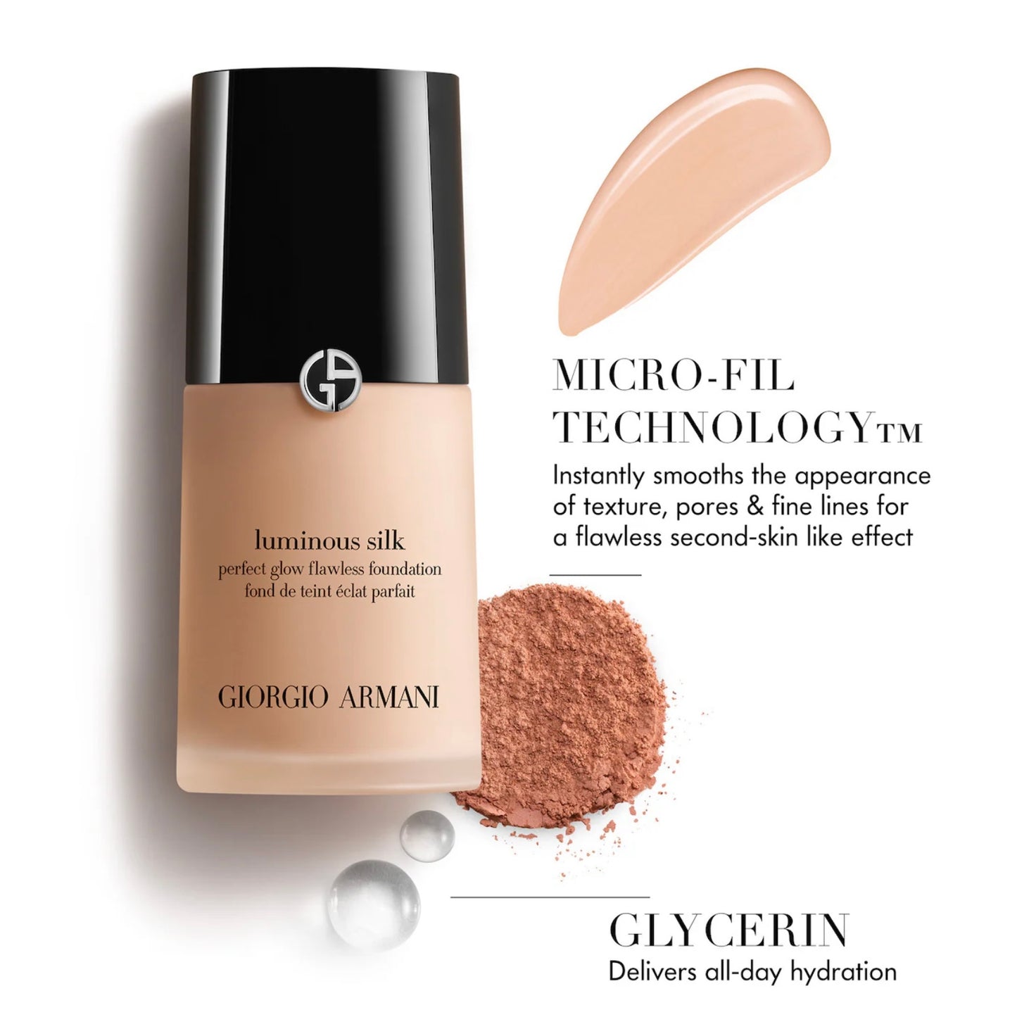 ARMANI BEAUTY - Luminous Silk Perfect Glow Flawless Oil-Free Foundation