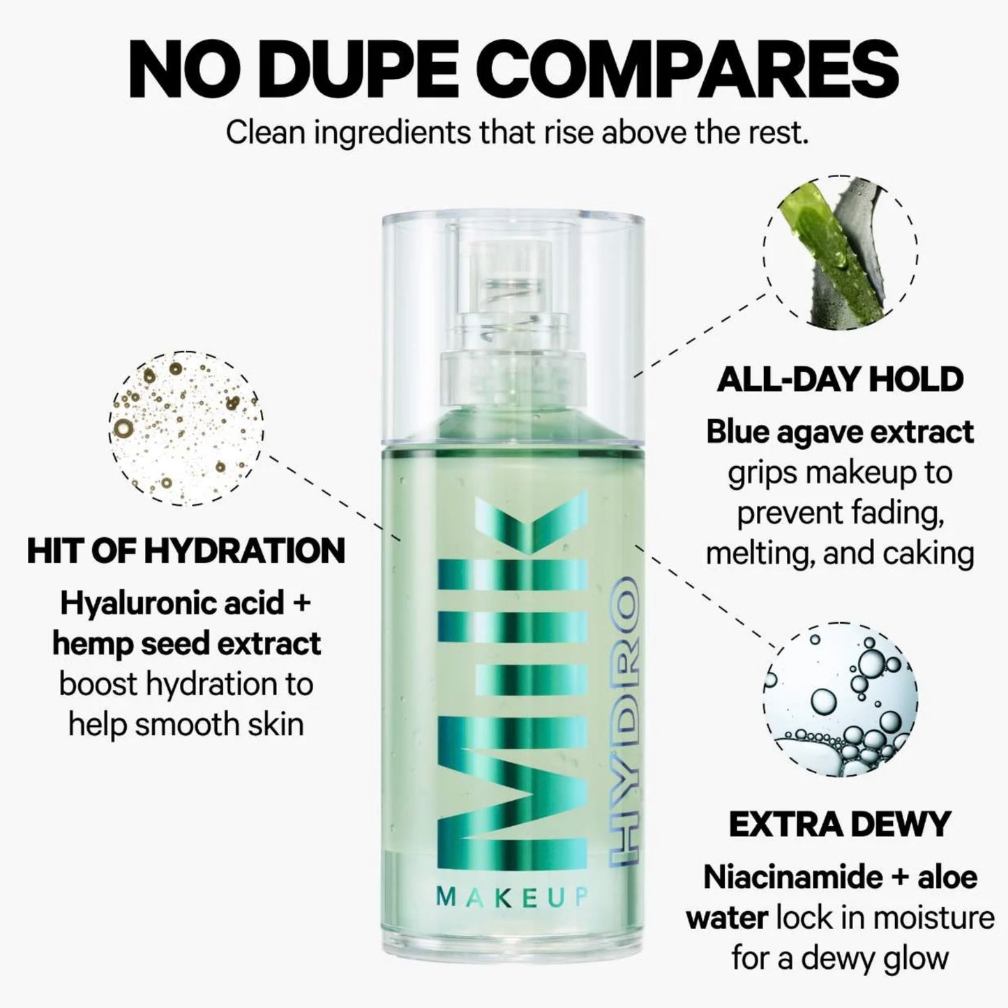 MILK MAKEUP - Mini Hydro Grip Hydrating Makeup Primer with Hyaluronic Acid + Niacinamide